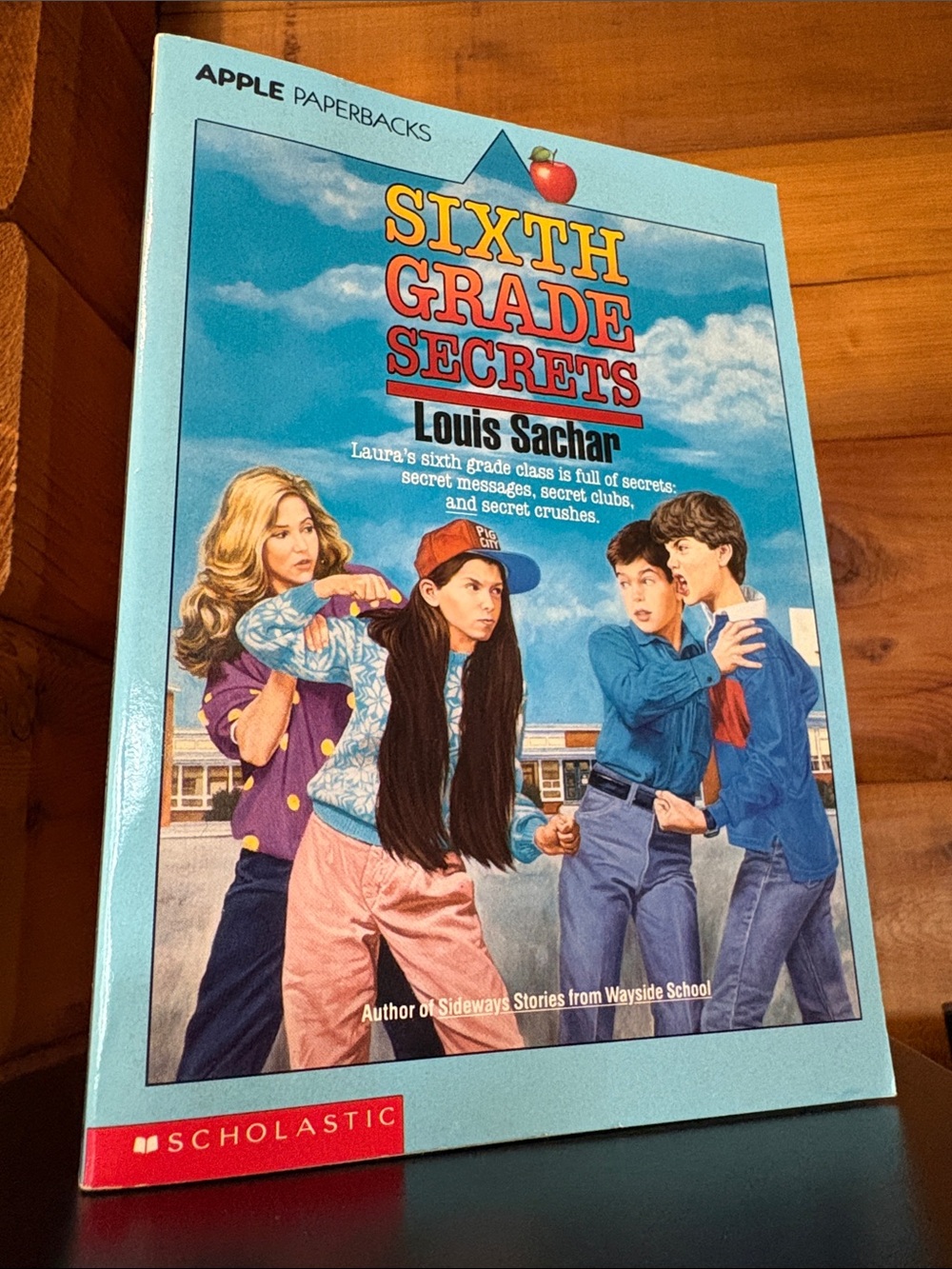 1987 Sixth Grade Secrets by Louis Sachar, Apple Paperback Edition | Scholastic